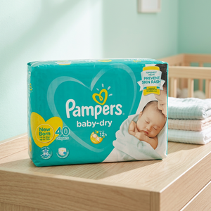 Couches jetables en coton pour bébés, lingettes pour bébés, serviettes hygiéniques, protège-slips, coussinets d'allaitement - Doux, respirants et anti-fuites 3D - Product Image 3