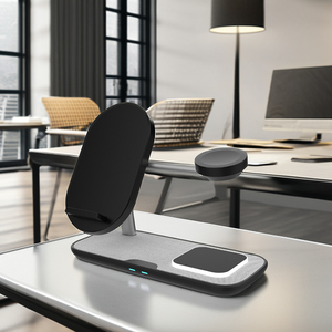 Cuffie smartwatch per telefono portatile <span class=keywords><strong>ricarica</strong></span> wireless multifunzione per telefono <span class=keywords><strong>cellulare</strong></span> 3 in 1 dock per caricabatterie wireless - Product Image 6