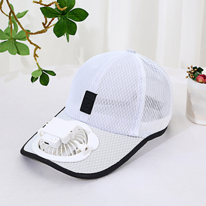 Casquette de baseball pour homme avec ventilateur USB intégré, maille respirante, protection solaire, large bord, autonomie de 1 à 20 heures - Product Image 4