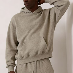 Sudadera con Capucha ESSEN <span class=keywords><strong>de</strong></span> Primavera con Diseño <span class=keywords><strong>de</strong></span> Flores Bordadas y Logotipo Estampado en Relieve en <span class=keywords><strong>la</strong></span> Parte Delantera - Product Image 5