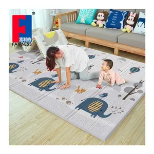 公平XPE泡沫野营垫地板优质健身房所有产品玩具室儿童婴儿游戏垫可折叠地毯