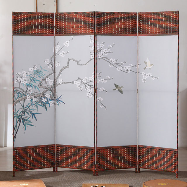 Chinese painting screen partition room divider room dividers partitions screen folding