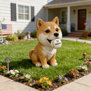 Adorable Estatua de Cachorro Realista en Resina |   Figura de Perro Golden Retriever Labrador Realista para Decoración del Hogar - Product Image 5