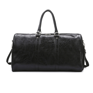 Fashion Travel Duffel <b>Bag</b> Waterproof PU Leather Complete Travel <b>Luggage</b> Tote Duffle <b>Bags</b> with Shoe Warehouse - Product Image 2