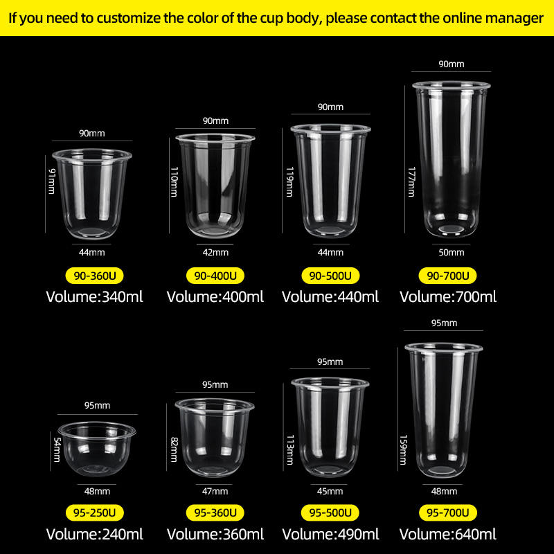 Tasses transparentes