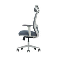 Nouvelle Chaise de Bureau Exécutive Pivotante en Maille, Inclinable, Ergonomique, pour Étude, Travail sur Ordinateur et Gaming, avec Siège Rembourré en Mousse et Fonction de Levage