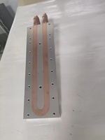Boîtier de batterie de radiateur, échangeurs de chaleur liquides personnalisés en cuivre et en aluminium, plaques de refroidissement par eau sur mesure