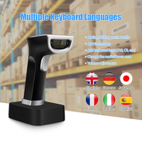 YHDAA Vente Chaude 2D Bluetooth Barcode Scanners Lecteur de Code à Barres de Haute Qualité Sans Fil 1D & 2D Bluetooth Barcode Scanner
