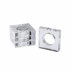 Servilletero de acrílico para mesa del hogar, fiesta, boda, uso en el hogar, accesorios decorativos para mesa de Hotel - Product Image 1