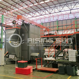 Multy-arm Shuttle stijl rotomolding machine - Product Image 4