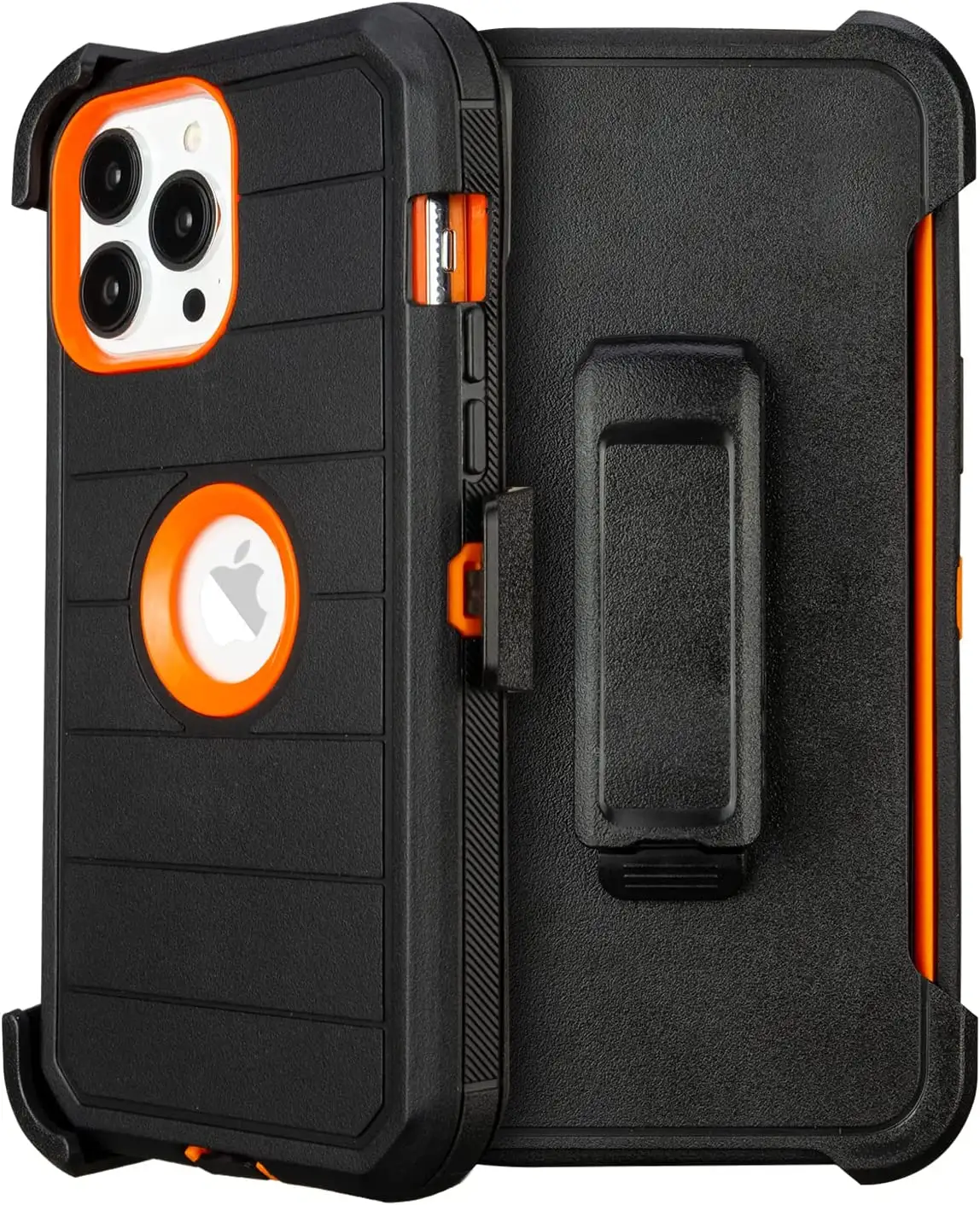 Holster Pro Phone Case For iPhone 14 13 12 Pro Max Rugged Belt Clip Heavy Duty Defender Waterproof Luxury