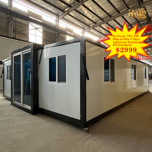 Xách tay sang trọng Modular 20ft 40ft mở rộng thép <span class=keywords><strong>container</strong></span> 1-4 phòng ngủ Tiny biệt thự đúc sẵn sang trọng nhà ở - Product Image 2