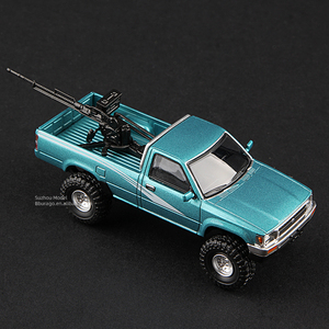 Massdi 1/64 Hilux Pikup <span class=keywords><strong>SUV</strong></span> in lega 1994 auto modello di veicolo pressofuso auto giocattolo da collezione - Product Image 6
