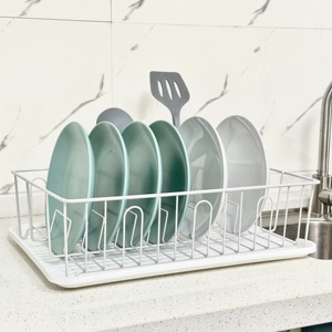 Estante <span class=keywords><strong>de</strong></span> almacenamiento <span class=keywords><strong>de</strong></span> encimera <span class=keywords><strong>de</strong></span> cocina <span class=keywords><strong>de</strong></span> Metal <span class=keywords><strong>de</strong></span> una sola capa, <span class=keywords><strong>escurridor</strong></span> <span class=keywords><strong>de</strong></span> <span class=keywords><strong>platos</strong></span> <span class=keywords><strong>y</strong></span> <span class=keywords><strong>vasos</strong></span> para el hogar - Product Image 6