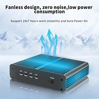 Partaker B7 Core I7 1165G7 I7 1255U Mini PC I7 10. Nesil Anakart 1 X HD 1 X DP Girişli Masaüstü Bilgisayar
