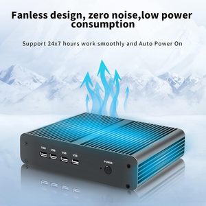 มินิพีซี Partaker B7 Core I7 <span class=keywords><strong>1165G7</strong></span> I7 1255U รุ่น I7 เจนเนอเรชั่น 10 พร้อมพอร์ต 1 X HD 1 X DP คอมพิวเตอร์ตั้งโต๊ะ - Product Image 5