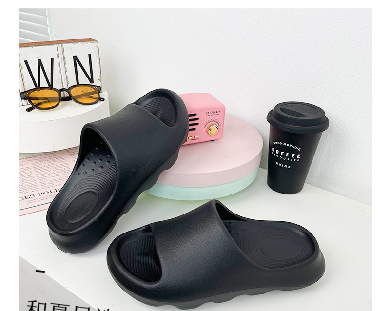 Men Indoor Soft Slippers House Bathroom Soft Beach EVA Fashion Non-slip Slippers Women