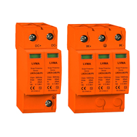 Parafoudre CC 40 kA 2P/3P 1000 V/1500 V IEC 61643-31 Type T2 avec fenêtre de statut visuel pour applications solaires photovoltaïques industrielles