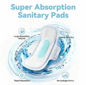 Serviettes hygiéniques en gros pour femmes à ions négatifs, personnalisées, en tissu non tissé, douces, respirantes, 3D - Product Image 4