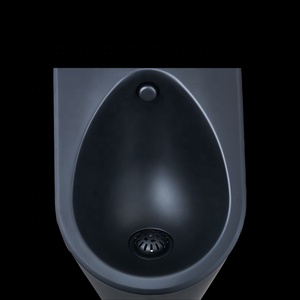 Kuge vente en gros hôtel villa boîte de nuit commerciale support mural <span class=keywords><strong>noir</strong></span> <span class=keywords><strong>mat</strong></span> fabricant d'urinoirs en acier inoxydable - Product Image 3