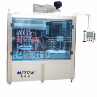 Machine automatique de remplissage et d'étiquetage de bouteilles de déodorant
