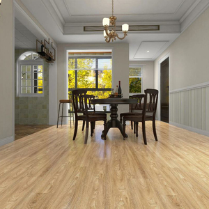 Autocollant de sol en PVC LVT résistant à l'usure, imperméable, à coller et à décoller, revêtement de sol en vinyle LVT - Product Image 1