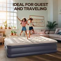 Matelas pneumatique pliable LGM, taille personnalisée, matelas gonflable Queen avec pompe électrique intégrée