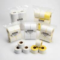 Étiquettes autocollantes vierges en rouleau 58x60cm pour adresses d'expédition, codes-barres et emballages logistiques – Vente en gros usine
