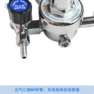 Régulateur de pression de débitmètre d'argon tout en cuivre YQAR-731L pour soudage et découpe de bouteilles de gaz – Produit pour le commerce transfrontalier - Product Image 5