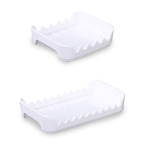 Plato para Brochetas de Barbacoa, Apilable, de Melamina Blanca, Diseño Creativo para Servir Comida en Hoteles - Product Image 5