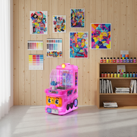 Nouvelle machine de jeu d'arcade d'intérieur pour enfants, tir à l'eau, en plastique, à monnayeur, pour centre de jeux