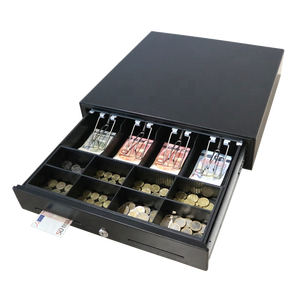 Cassetto Portadenaro MAKEN SK-460 a 3 Posizioni con Chiusura 4B8C per Sistema <span class=keywords><strong>POS</strong></span> - Product Image 2