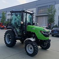 Tracteur agricole 4x4 50 CV de Chine, équipé d'un moteur Euro V ; certifié COC et homologué pour la circulation routière.