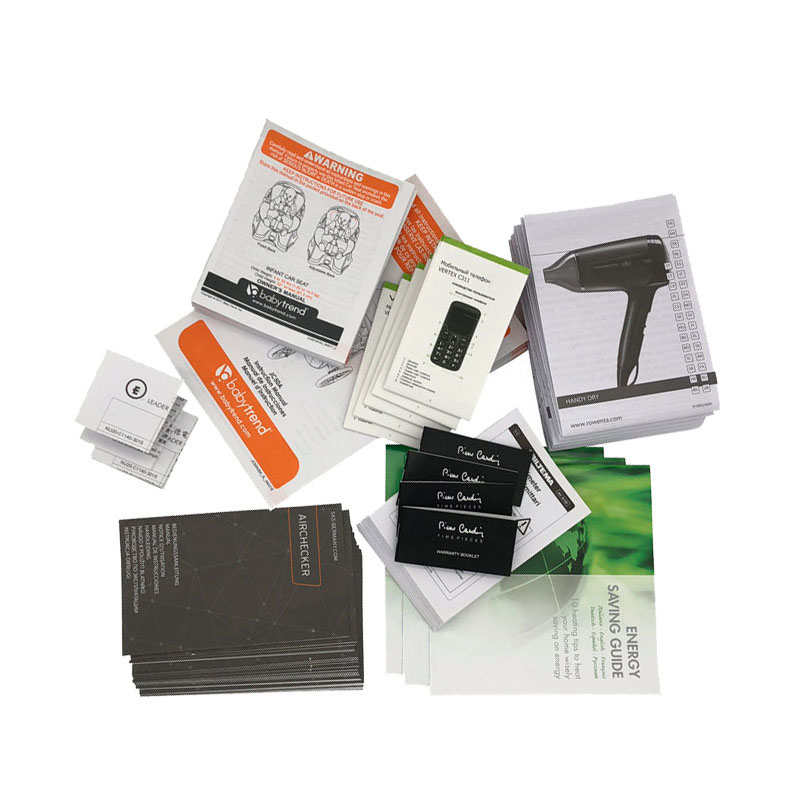 Руководство пользователя для печатной бумаги по индивидуальному заказу, электронный продукт, ручная резка, ручная печать, руководство пользователя