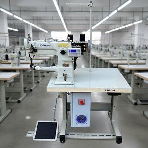 OREN RN8B-246D New Industrial <b>Sewing</b> <b>Machine</b> Post-Bed Computerized Operation High-Speed Stitching Stainless Steel Construction - Product Image 1