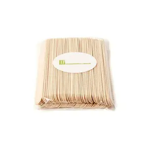 Aangepaste Wegwerp Medische Steriele Houten Tong Depressor Wax Spatel Sticks Met Ce Te Koop