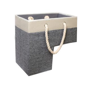 Hộp Đựng Đồ Bằng Vải Cho Cầu Thang Trải Thảm, Giỏ Có Thể Gập Lại Thiết Kế Độc Đáo Có Nắp Cho Cầu Thang Đựng Quần Áo - Product Image 5