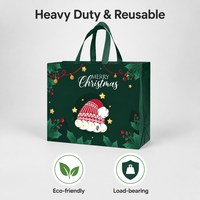 Sacs cadeaux en stock, nouveaux sacs de courses non tissés pour Halloween et Noël