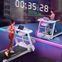 Tapis de Course Électrique Professionnel Pliable Intelligent, Bon Design, pour la Maison et sous le Bureau