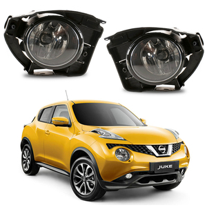 Kit de carrocería Luz antiniebla para <span class=keywords><strong>Nissan</strong></span> <span class=keywords><strong>Juke</strong></span> 2014 2015 2016 2017 2018 <span class=keywords><strong>2019</strong></span> Lámpara antiniebla DE CONDUCCIÓN con arnés de cables de interruptor - Product Image 1
