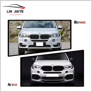 Kit de carrosserie en gros d'usine pour <span class=keywords><strong>BMW</strong></span> X5 F15 13-18 mise à niveau vers X5 MTech M-<span class=keywords><strong>Sport</strong></span> Auto Part jupe latérale complète de pare-chocs avec grille - Product Image 2
