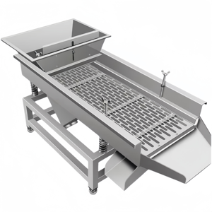 Máquina Separadora Vibratoria Lineal de Acero Inoxidable 304, Criba Vibratoria Lineal Rectangular Pequeña - Product Image 6