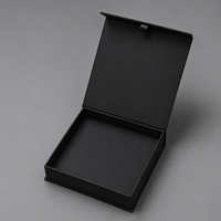 Boîte à parfum de luxe recyclable personnalisée avec fermeture magnétique rigide, gaufrage, laminage mat et insert en mousse EVA