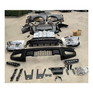 Parachoques Delanteros para Automóviles con Rejilla y Faros Delanteros para FOR-D Ranger 2012-2021, Actualización al Estilo F150 2018 <span class=keywords><strong>HULK</strong></span> - Product Image 2
