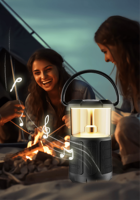 Lanterne de haute qualité avec haut-parleur pour le camping en plein air, enceintes Bluetooth sans fil étanches