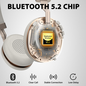 New arrivals enc tiếng ồn hủy bỏ không dây kinh doanh văn phòng tai nghe chơi game không dây tai nghe casque Sans Fil với microphone - Product Image 3