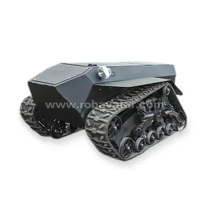 Widely used industrial robot AVT-14T rubber crawler robot chassis commercial robot with good price