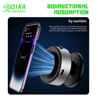 ATB 2025 nouveau support universel pour téléphone de voiture 360 ° pare-brise voiture tableau de bord verre miroir cuisine support pour téléphone portable ventouse