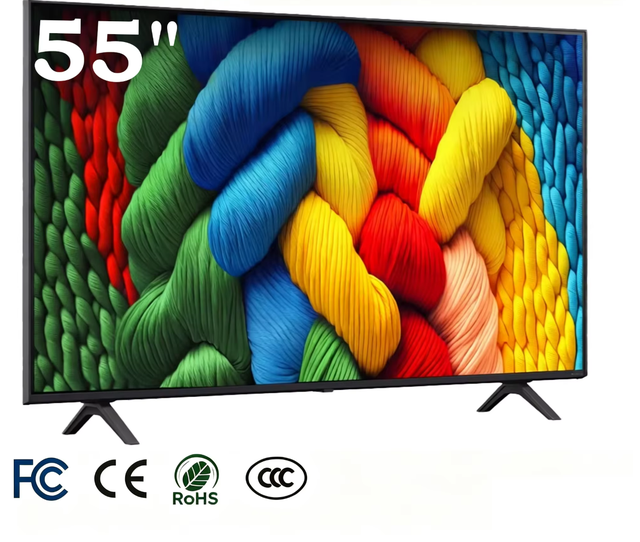 Newest Frameless Smart  LED TV 50 55 65 Inch Polegadas High Definition Television Led Tv