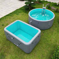 Piscine gonflable de qualité commerciale, très résistante, avec structure en PVC DWF Drop Stitch, pour enfants, location, resorts et grands événements